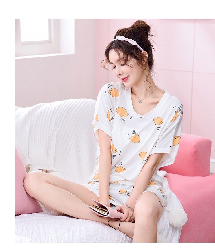 Pyjama pour femme      en Coton à manches - Ref 2994467 Image 159
