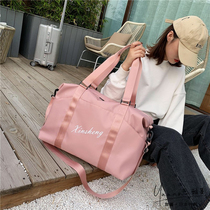 Japan gp waterproof large-capacity fitness nylon bag ladies portable travel bag business travel luggage bag