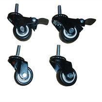 Thickened non-magnetic stainless steel rack with 4 special wheels universal wheels wheels with brakes