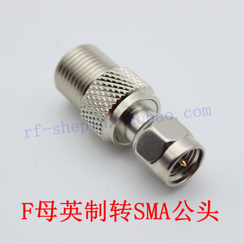 RF adapter SMA-J F-K Inch F female to SMA inner screw inner needle SMA male to F female export products
