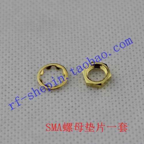 SMA Female Head Nuts and Gaskets SMA Female Head Accessories SMA Nut Gaskets