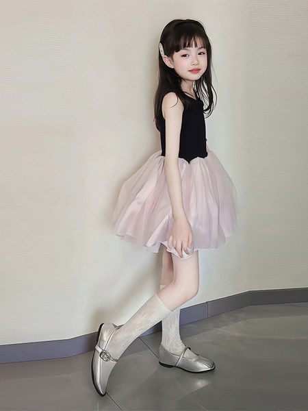 In-Stock Children's Clothing Girls' Dresses 2026 Summer New Stylish and Super Pretty Unique Beautiful Princess Dresses for Little Girls — 5