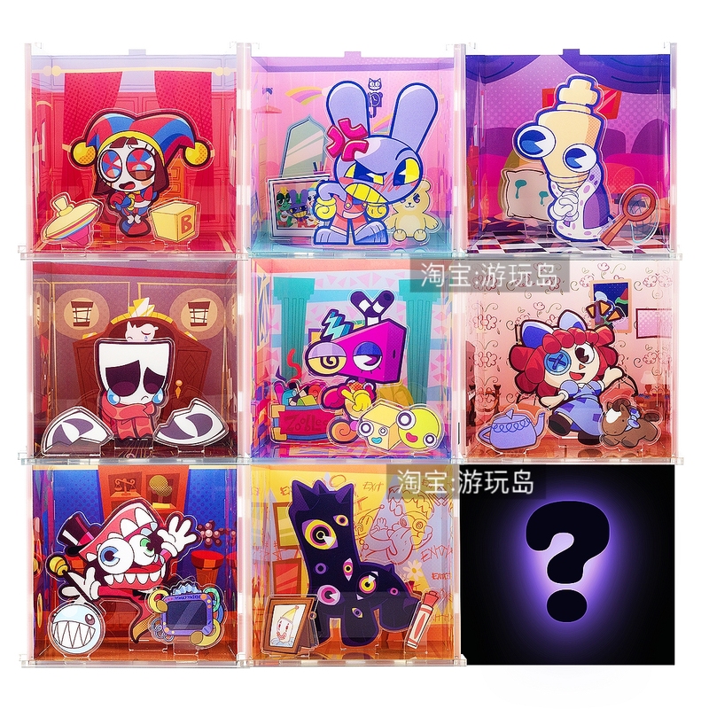 In Stock, Genuine Magic Numbers Circus Merchandise, Acrylic Figurines, Kane, Jingo, Jax, Pamni In Stock, Genuine Magic Numbers Circus Merchandise, Acrylic Figurines, Kane, Jingo, Jax, Pamni