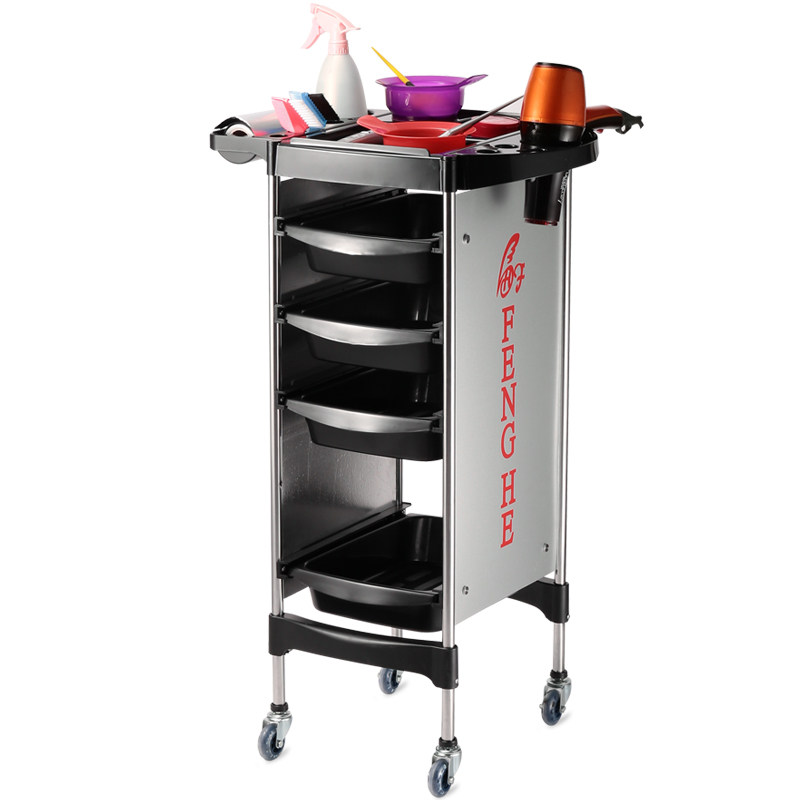 European-style hair salon beauty salon hair trolley hair dyeing rack hair dryer rack hair dryer rack rack tool cart
