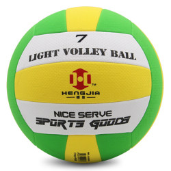 Hengjia Air Volleyball ໝາຍເລກ 7 Fitness Sponge Air Volleyball ສໍາລັບໄວກາງຄົນ ແລະ ໄວໜຸ່ມ ໂຮງຮຽນ ມ.