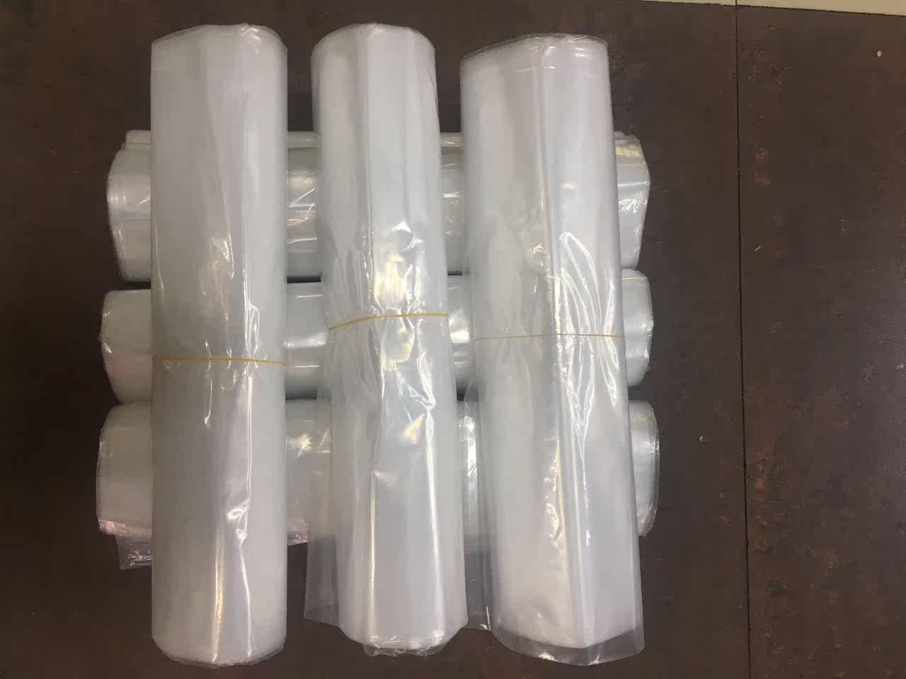 Spot high pressure transparent flat mouth bag wide 37 * long 39 cm double 10 10 silk 50 Zhang 9 4 Yuan