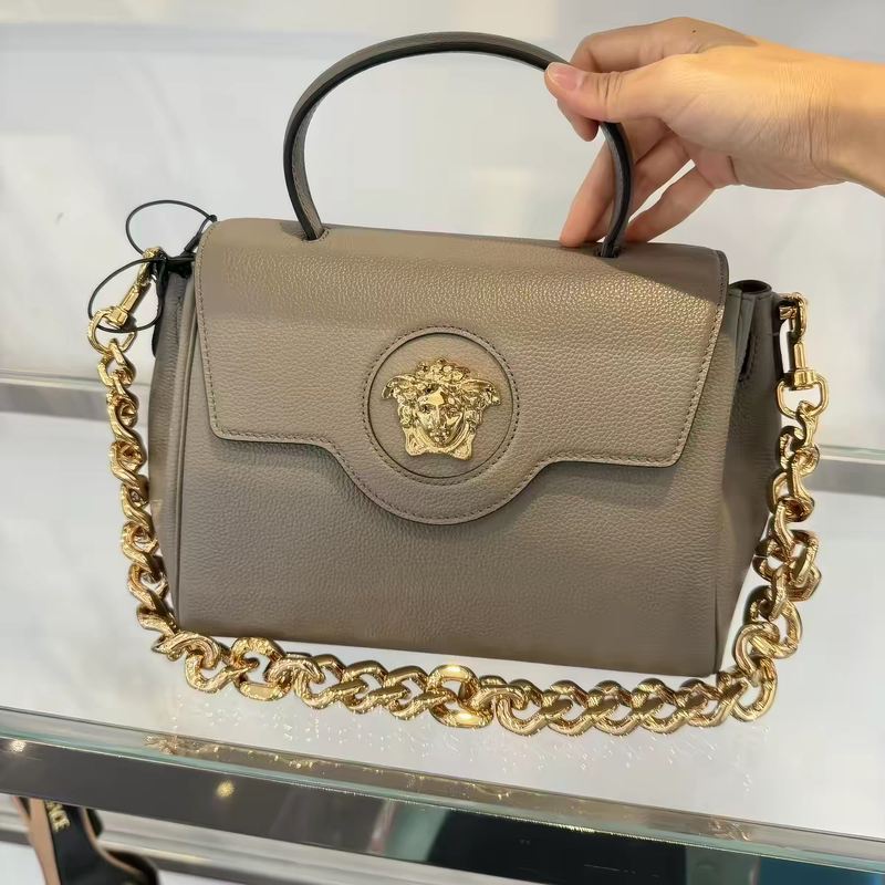 【Big Deal】 (30% Off 7999) 9/3 Versace Women's Medusa Flap Handbag Shoulder Crossbody Bag