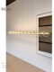 Italian Luce Sferica Restaurant Island Glass Chandelier Designer Nordic Simple Long Strip Bubble Ball Lamp