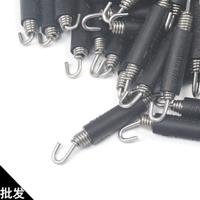 Xe máy sửa đổi ống xả căng thẳng lò xo thép không gỉ dày mùa xuân kéo móc ống xả Scorpio mùa xuân móc mùa xuân - Ống xả xe máy pô xe super dream