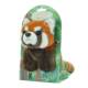 Pop Natural Original Red Panda Plush Doll Clap Bracelet Ring Toy Doll Xiaoneng Holiday Gift