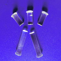 PC light guide column 4mm light-transmitting rod signal light acrylic high transparent patch LED spotlight column light guide cap glows