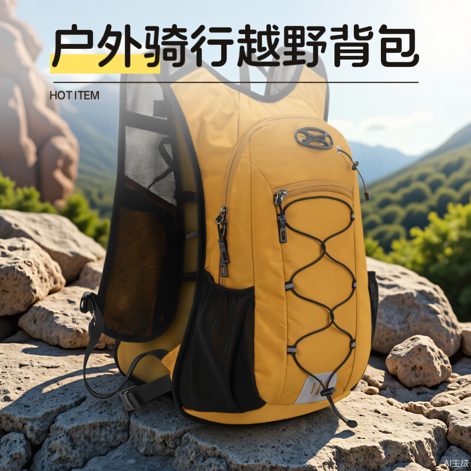 Professional Waterproof Outdoor Hiking Backpack For Men And Women, Large Capacity Lightweight Cross-Country Running And Climbing Bag - Thumbnail 3