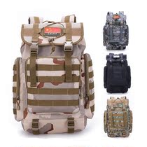 Tactical bag backpack universal camouflage backpack mens camping hiking travel bag outdoor waterproof mountaineering bag