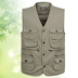 Mùa xuân và mùa thu trung niên áo vest cotton nam áo ba lổ Áo vest cotton