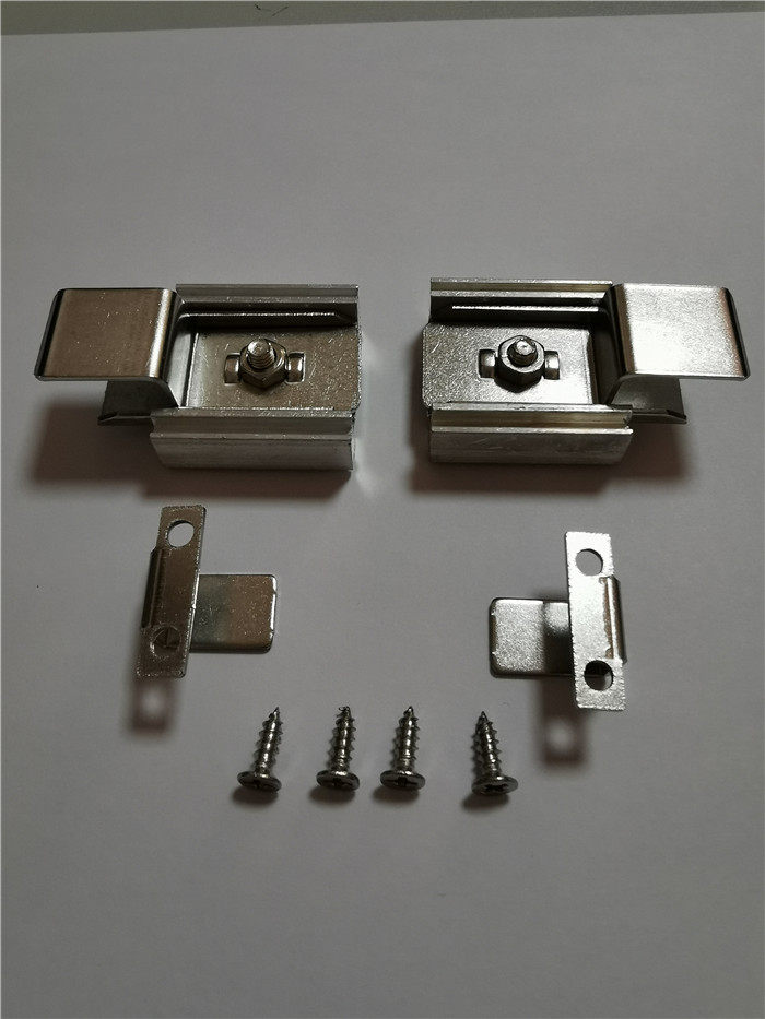 Diamond Mesh Window Screen Free of perforated buckle Three-style three-section sand window Easy-to-disassemble washing lock Three-push fixed nail-free accessory