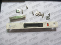 Spring with the same aluminum alloy door and window hook lock Sliding door bar lock Sliding door hook lock Door and window lock single-sided lock