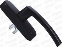 Arc two-point lock Two-point lock handle Broken bridge Aluminum alloy door lock casement window two-point handle lock