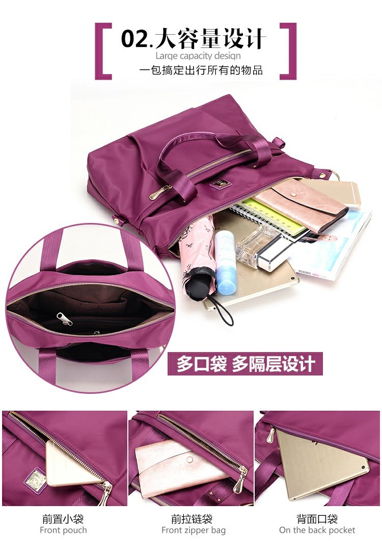 Châu âu và Mỹ thời trang nữ túi hoang dã Oxford vải nylon túi Messenger túi xách đơn giản giản dị túi xách vai túi balo vascara