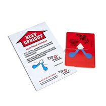 Logistics Transport Shockproof Anti-Damage Tip N Tell Anti Dumping Warning Label Import Tilt Display Labels