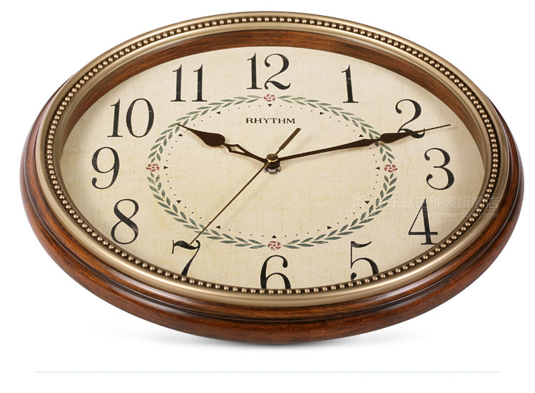 [USD 146.83] RHYTHM Japanese Rhythm Wall Clock Circular Silent Scan