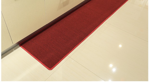 Thảm trải sàn nhà bếp Huade màu rắn dải chống thấm dầu chống thấm hộ gia đình thảm hình chữ nhật có thể được tùy chỉnh đầy đủ cửa hàng - Thảm sàn xốp lót sàn cho bé