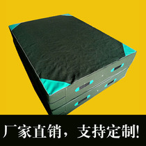 Professional high-jump high-density sponge bag martial arts force training gymnastics pad parkour rock climbing protective pad somersam