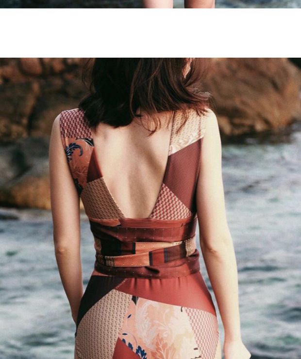 2018 Hàn Quốc Mới Bikini Áo tắm một mảnh gợi cảm Halter Slim Spa Resort Áo tắm một mảnh nữ áo bơi liền thân nữ