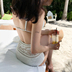 Nữ hoàng lạnh lùng cao cấp Hàn Quốc Đồ bơi mới Phụ nữ Xiêm bikini Sexy Backless Covered Belly Lace Hollow Spa Đồ bơi bộ bơi liền thân Bộ đồ bơi One Piece