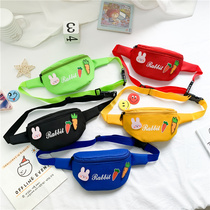 Childrens bag female cute bag girl spring travel bag baby chest bag 2021 new shoulder bag Korean running bag