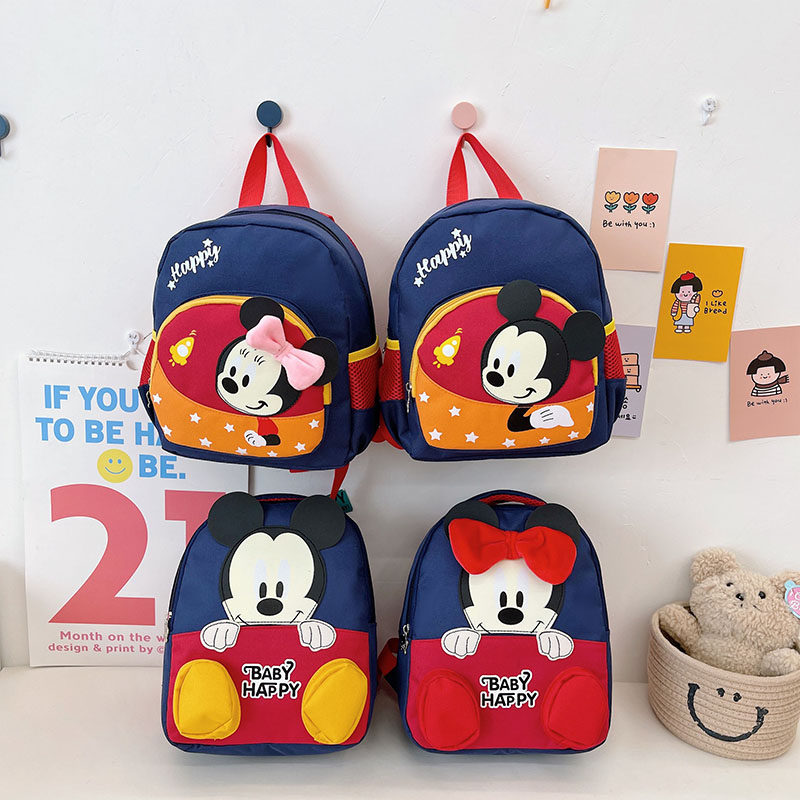Children's rear Shoulder Bag Cute Cartoon Kindergarten Small School Bag 2022 New Mini Baby Shoulder Bag Boy Bag Bag
