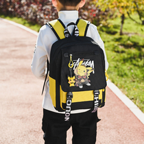 Boys schoolbag handsome childrens kindergarten backpack large capacity first grade cartoon bag Primary School schoolbag