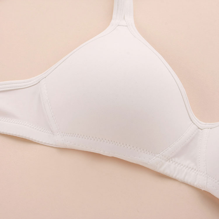 B cup girl bra học sinh cấp ba bra không có vành thun Nhật Bản áo ngực mỏng phần cotton 6010 áo lót cho trẻ dậy thì
