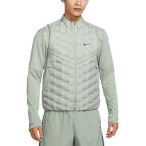 NIKE Nike down vest mens winter new stand-up collar warm running sports vest jacket FB7543-370