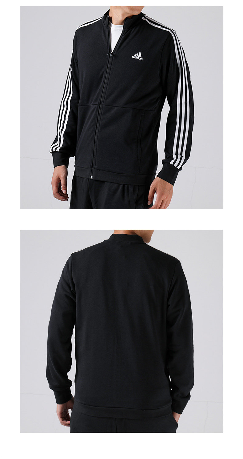 Áo khoác nam Adidas 2019 xuân hè mới đứng cổ áo thể thao áo khoác giản dị áo khoác cardigan DU6783 - Áo khoác thể thao / áo khoác áo khoác thể thao nam adidas
