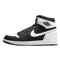 Nike mens shoes Air Jordan 1 AJ1 black and white panda retro high-top casual basketball shoes DZ5485-010