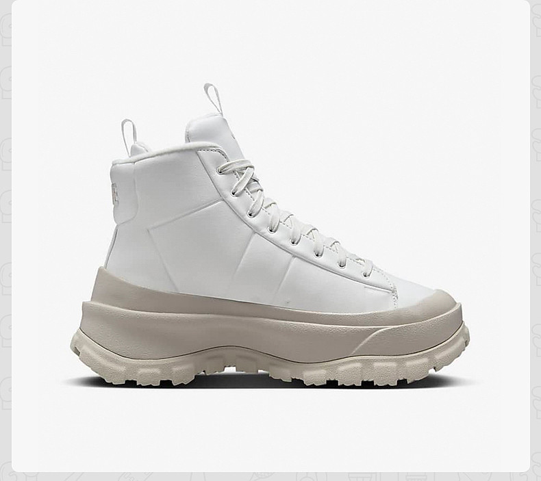 Nike Nike Blazer Mid Roro женщина обувь casual толстая корка высокий повышать ботинки FQ9065-100 
