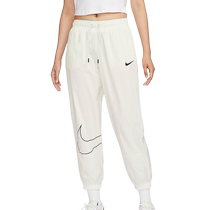 Nike Nike womens pants large hook summer sports woven thin quick-drying cuffed small-foot trousers HM9413-133