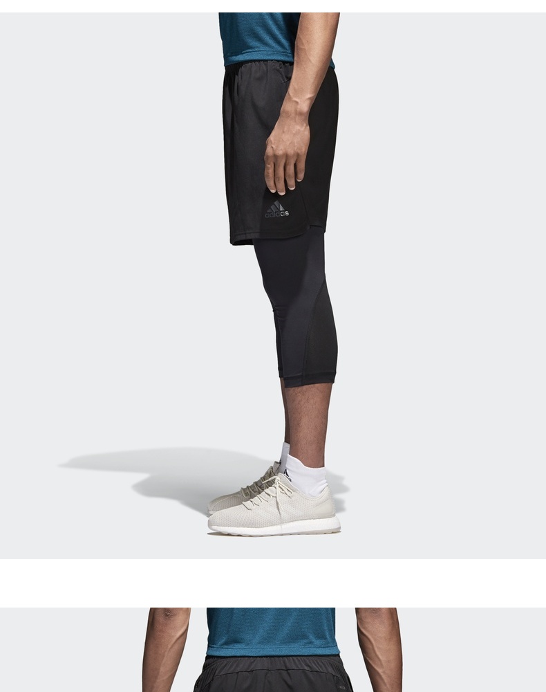 Adidas quần short thể thao nam 2019 hè mới tập thể dục lỏng lẻo năm quần CD7807 - Quần thể thao quần yoga
