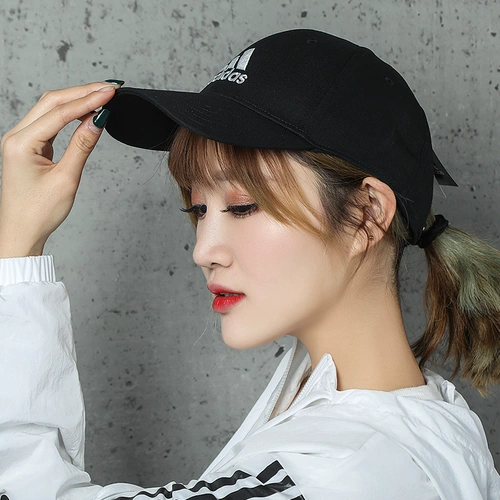 Adidas, спортивная кепка, летняя черная шапка, бейсболка