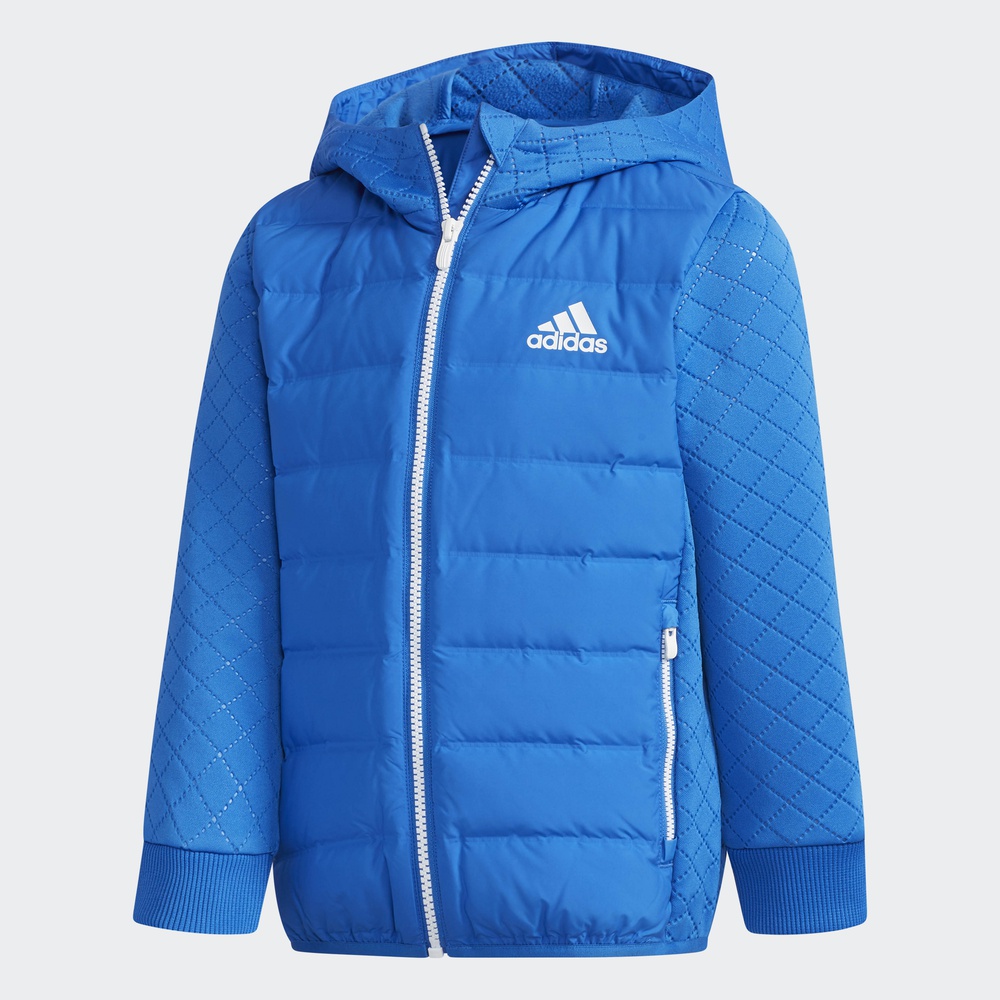Adidas down jacket nam quần áo 2018 mùa đông mới áo khoác thể thao trùm đầu mới DU0224 - Thể thao xuống áo khoác áo khoác nam mũ lông
