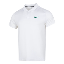 Nike mens quick-drying tennis lapel sports T-shirt summer new knitted breathable short-sleeved POLO shirt FD5318-102
