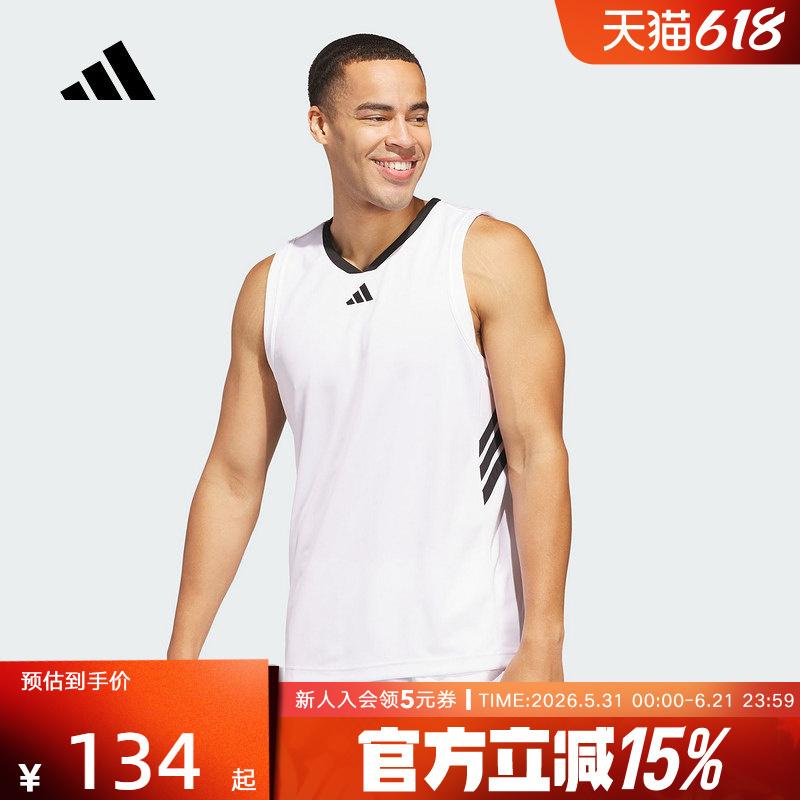 Adidas Adidas New Summer Style Men's Loose Casual Running Sports Basketball Sleeveless Vest Jn4745 Adidas Adidas New Summer Style Men's Loose Casual Running Sports Basketball Sleeveless Vest Jn4745