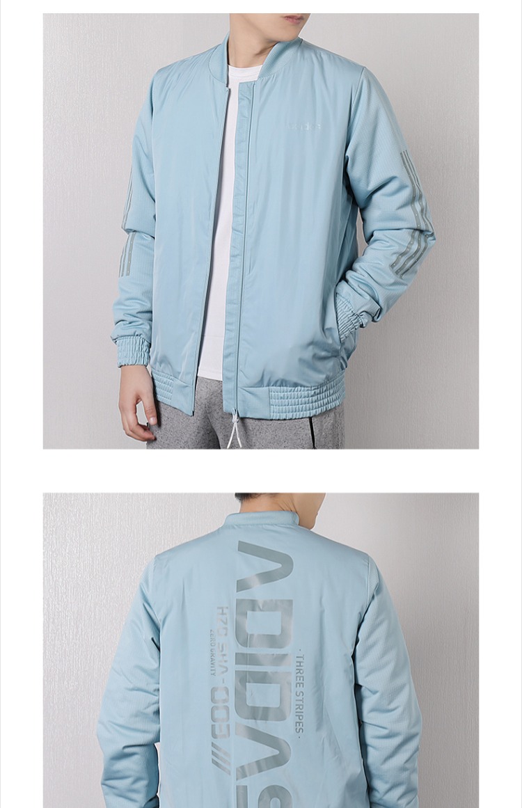 Áo khoác Adidas Adidas nam 2019 xuân mới quần áo thể thao đồng phục bóng chày DW7878 - Áo khoác thể thao / áo khoác ao khoac the thao