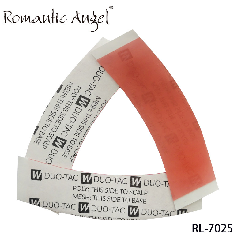 Wig Scalp Hair Block Skin Double Sided Adhesive Tape US Original Duo Tac Red Gum Double Layer Negative Single