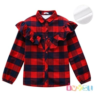 Balla Balla Children Wear Girls 2018 Winter Mới Flagship chính thức Big Boy Plus Áo ấm nhung đầm trẻ em cao cấp