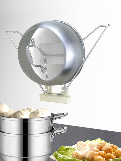 Pot lid rack with water tray 304 stainless steel wall-mounted rack without punching kitchen storage simple storage rack