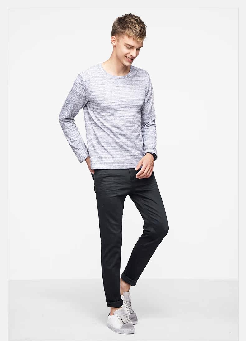 Jeans pour jeunesse pieds Slim pour automne - Ref 1481224 Image 19