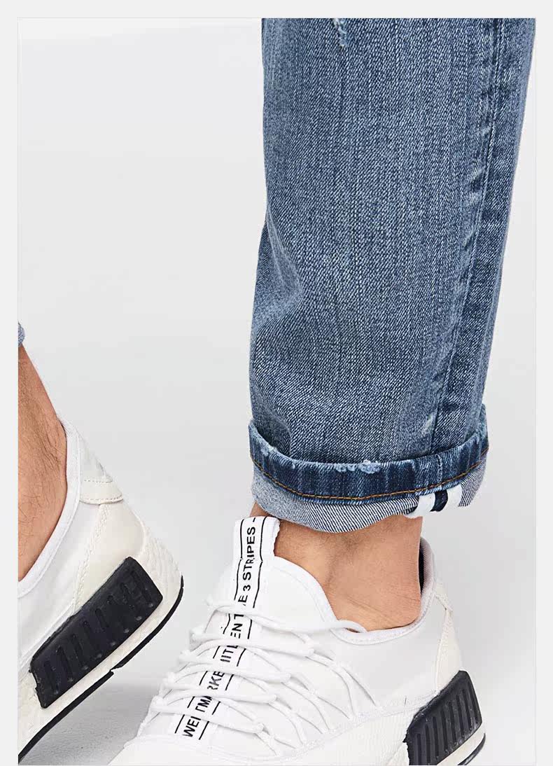 Jeans pour jeunesse en coton ammoniac pour automne - Ref 1481245 Image 21