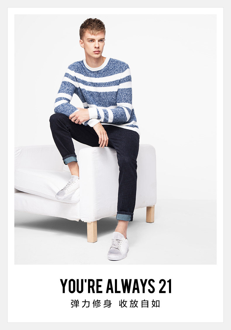 Jeans pour jeunesse pieds Slim pour automne - Ref 1481249 Image 7