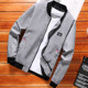 Men's casual coat jacket 2023 spring and autumn new model stand collar high-end trendy baseball uniform short windbreaker men's clothing